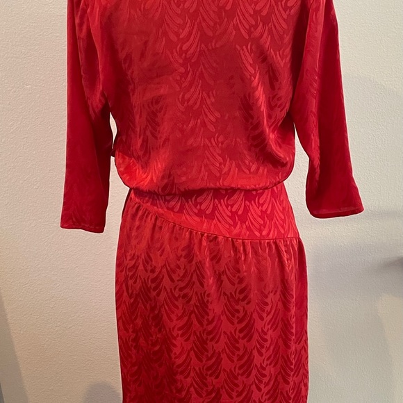 Billy Jack For Her Vintage Red Dress - Picture 2 of 7